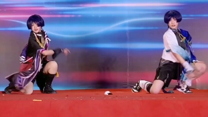 【Qixi Wanzi x Yunzai】【Shuang San】Love Me If You Can【Sanbing】【Comic Exhibition Sanbing cos】