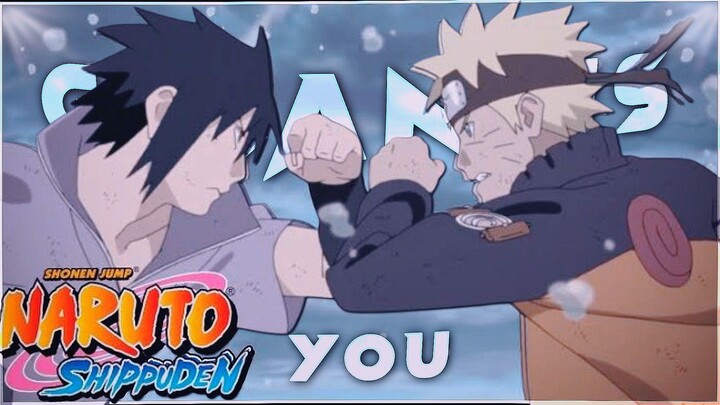 Pertarungan sengit antara Naruto Uzumaki melawan Sasuke Uchiha
