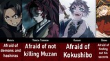 FEARS OF DEMON SLAYER CHARACTERS