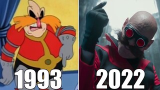 Evolution of Dr. Eggman in Cartoons & Movies [1993-2022]