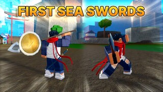 How To Get Every New 1st Sea Swords + Accessories | King Legacy (Update 4)