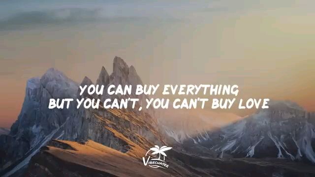 you can buy everything but you can't buy love ♥️ #songlyrics