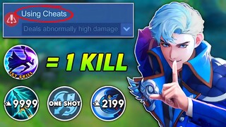 ALUCARD 1st SKILL = 1 KILL!! 🔥 I GOT REPORTED USING THIS BUILD!!🗿(enemy instant delete💀)