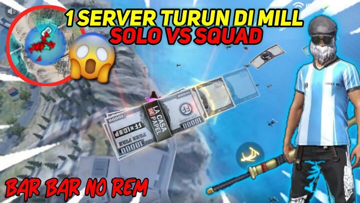 15 KILL SOLO VS SQUAD || SETIAP MENIT WAR || FREE FIRE INDONESIA