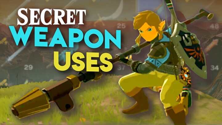 All SECRET Weapon Uses and Stats REVEALED in Breath of the Wild!!