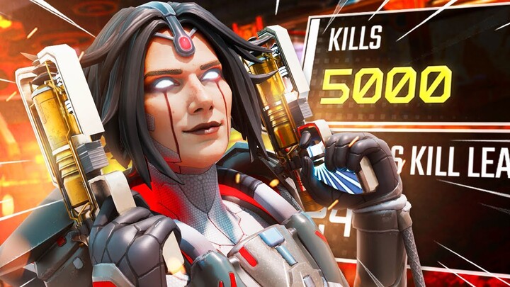 5000 KILLS WITH HORIZON in SEASON 7.... (Apex Legends)