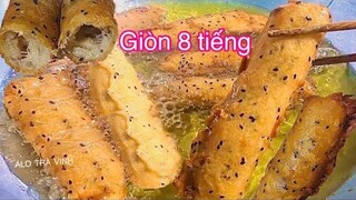 Cô bán Bánh hé lộ bí quyết giúp BÁNH CHUỐI CHIÊN Giòn Ngon- Căng Phình mà ít người biết