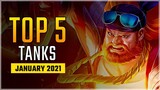 Top 5 Best Tanks in January 2021 | Baxia is now in the list! Mobile Legends