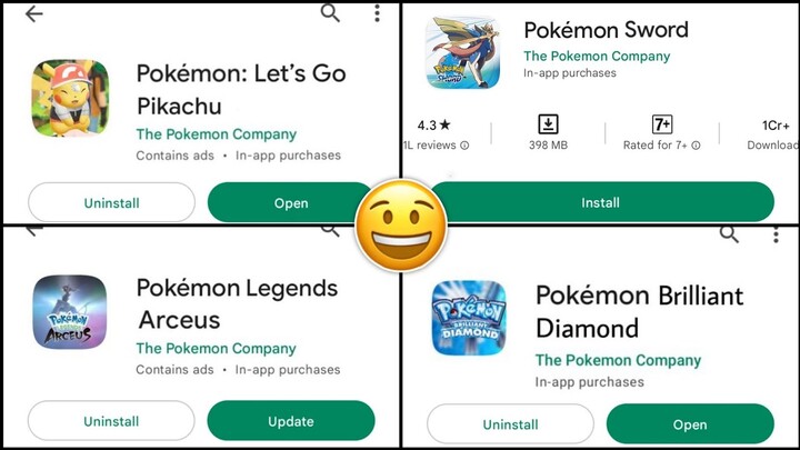 Is It On Play Store! Original Pokemon Games On Mobile 😍