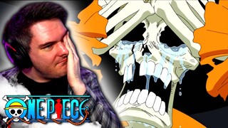 BROOKS BACKSTORY BROKE ME... | One Piece Episode 378-381 REACTION | Anime Reaction