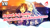 Sword Art Online| The most attractive and handsome fighting moments in SAO_C