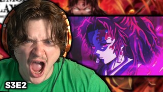 Yoriichi had to be INSANE | Demon Slayer S3 EP 2 Reaction