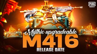 OMG ! First Level 8 Mythic M416 |New Lucky Spin | Upgraded M416 |PUBGM/BGMI