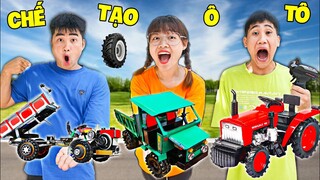 Hà Sam - Cuộc Thi Chế Tạo Các Loại Máy Nông Nghiệp Xe Công Nông, Máy Cày Ruộng , Xe Tải Chở Cát