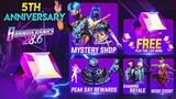 5th Anniversary Event Free Fire | Free Fire 5th Anniversary Event | Free fire new event|ff new event