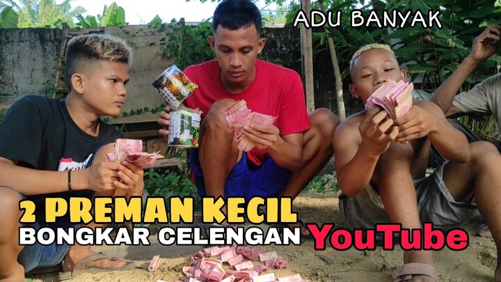 Preman Kecil Bongkar Celengan YouTube Adu Yang Paling Banyak!