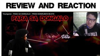 Youngone - PARA SA DONGALO - PROD DONRUBEN BEATS Review and Reaction Video