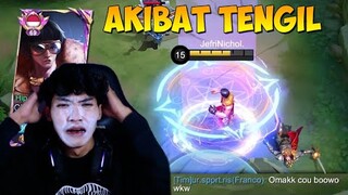 INI AKIBATNYA KALAU TENGIL DIDEPAN CHOU BOWO!! LOCK SAMPAI KENA MENTAL!!!! Mobile Legends