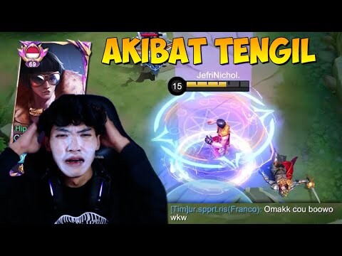 INI AKIBATNYA KALAU TENGIL DIDEPAN CHOU BOWO!! LOCK SAMPAI KENA MENTAL!!!! Mobile Legends