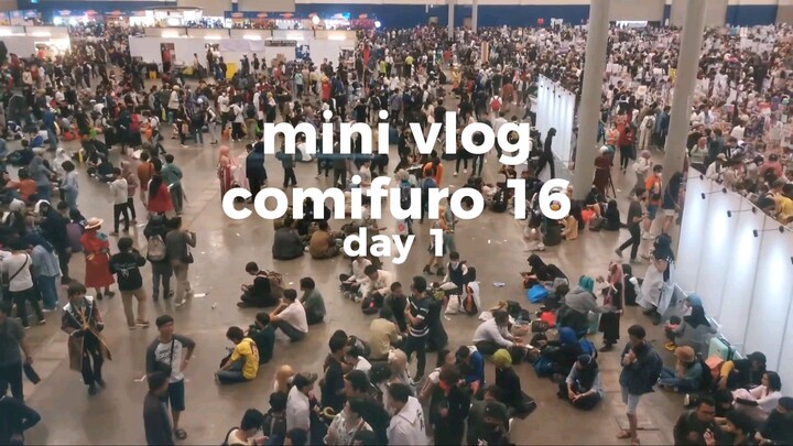 super short vlog | comifuro 16 (day 1)