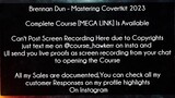 Brennan Dun C Mastering Covertkit 2023 Course