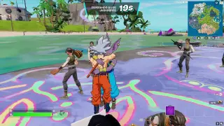 Goku Gameplay Fortnite