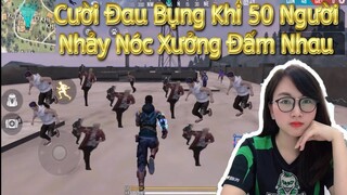 [FreeFire] - Cười Đau Bụng Khi 50 Người Nhảy Nóc Xưởng Đấm Nhau