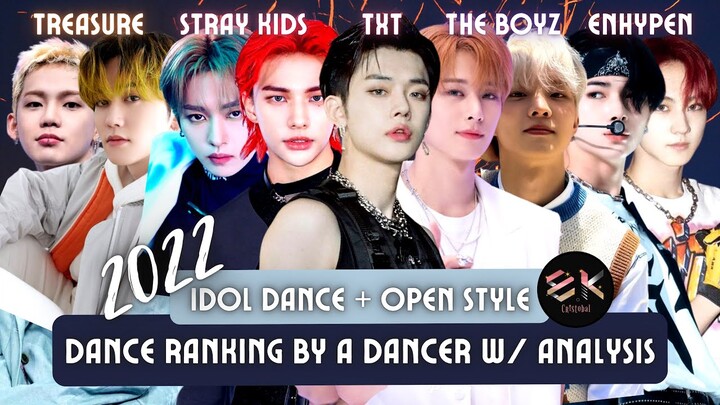 strictly ranking the main dancers of TXT, ENHYPEN, STRAY KIDS, THE BOYZ, TREASURE (dancer’s review)