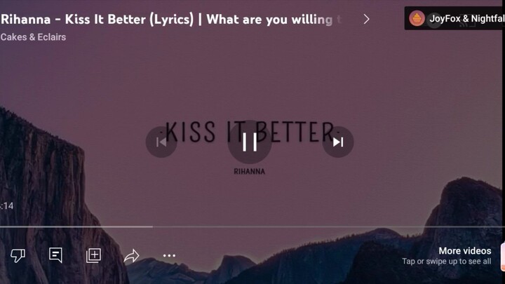 kiss it better by Rihanna