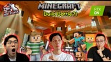 We BURNT His House Down?! Minecraft RTX Build Battle