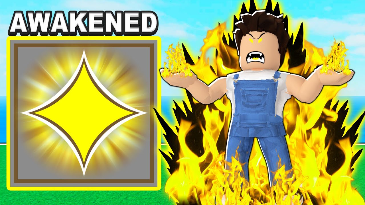 I UNLOCKED AWAKENED STRING! *Showcase* Roblox Blox Fruits - BiliBili