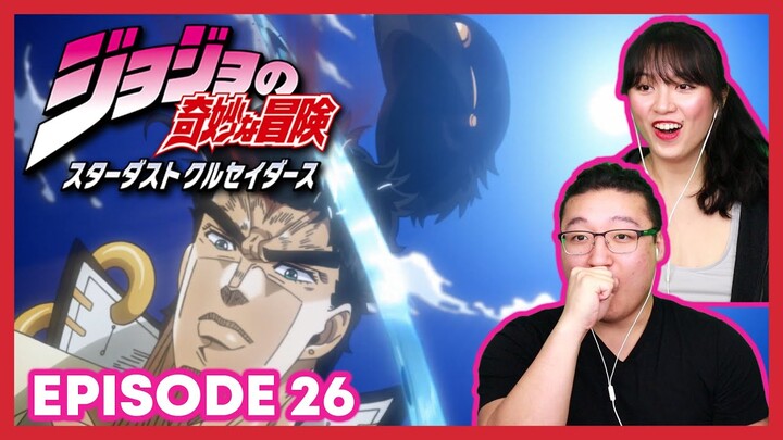 THE HAT HAIR THING CAME OFF?! 😱 | Jojo's Bizarre Adventure Couple Reaction Part 3 Episode 26 / 2x26