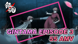 Adegan Gintama Episode 355 - Kakak Adik Berantem | Kamui