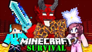 MAKHLUK SATAN YANG KATANYA KUAT TAPI TERNYATA LEMAH !! Minecraft Survival Bucin [#15]