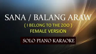 SANA / BALANG ARAW ( I BELONG TO THE ZOO ) ( FEMALE VERSION ) COVER_CY