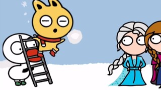 [Weird Town] How do people play snowball fights?