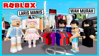 Aku Dan Adiku Menjadi Penjual Pakaian Paling Laris Di Roblox Brookhaven ft @Shasyaalala