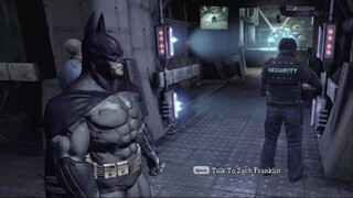 Talking to Zach Frankling (Batman Arkham Asylum)
