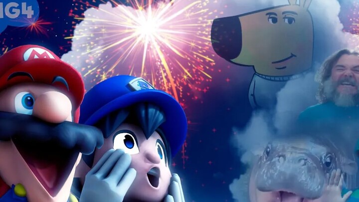 【SMG4/中字】马里奥看2024年度最佳梗