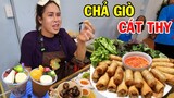 DIVA Cát Thy review Chả giò, chả cá thác lác và Trà sữa tại quán Bánh tráng trộn - Ẩm thực Cha Rồng