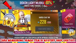 BURUAN..!! CARA MENDAPATKAN SEMUA ITEM MYSTERY SHOP ONE PUNCH MAN TERBARU 2021 GRATIS!