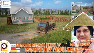 #1 Sang Petani Introvet Nan Wibu Inilah Bapak Leon Di Game  Farmer Life Simulator Indonesia