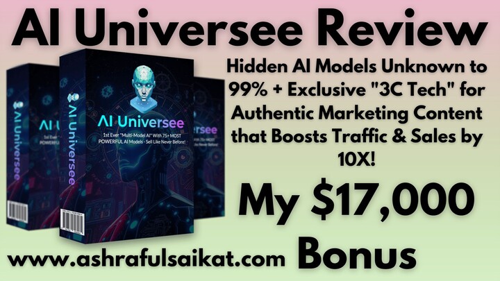 AI Universee Review - Unique AI Models in Action (By Ram Rawat)