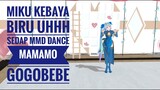 MIKU Kebaya Biru Ntappsss MMD DANCE - MAMAMO GOGOBEBE
