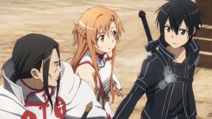 "That year, Kirito went to see Asuna while hanging on an IV drip. That was my first understanding of