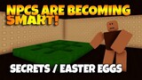 ROBLOX NPCs are becoming smart!  - Secrets / Easter Eggs!