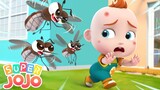 Itchy Itchy Song | Go Away Mosquito | @Super JoJo - Nursery Rhymes | Playtime with Friends