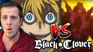 I React To Luck vs Svenkin Black clover