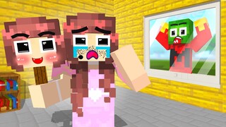 Monster School : Zombie x Squid Game BEAUTIFUL GIRL IS... FAKE - Minecraft Animation