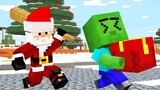 Monster School: Poor Baby Zombie and Santa Claus - Sad Story | Minecraft Animation
